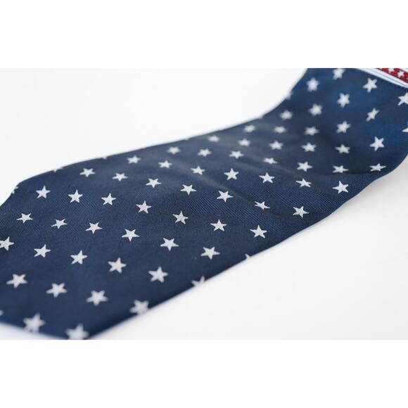 VTG 90s Tommy Hilfiger Stars Stripes Silk Tie Preppy Business Americana Grandpa - Picture 7 of 15